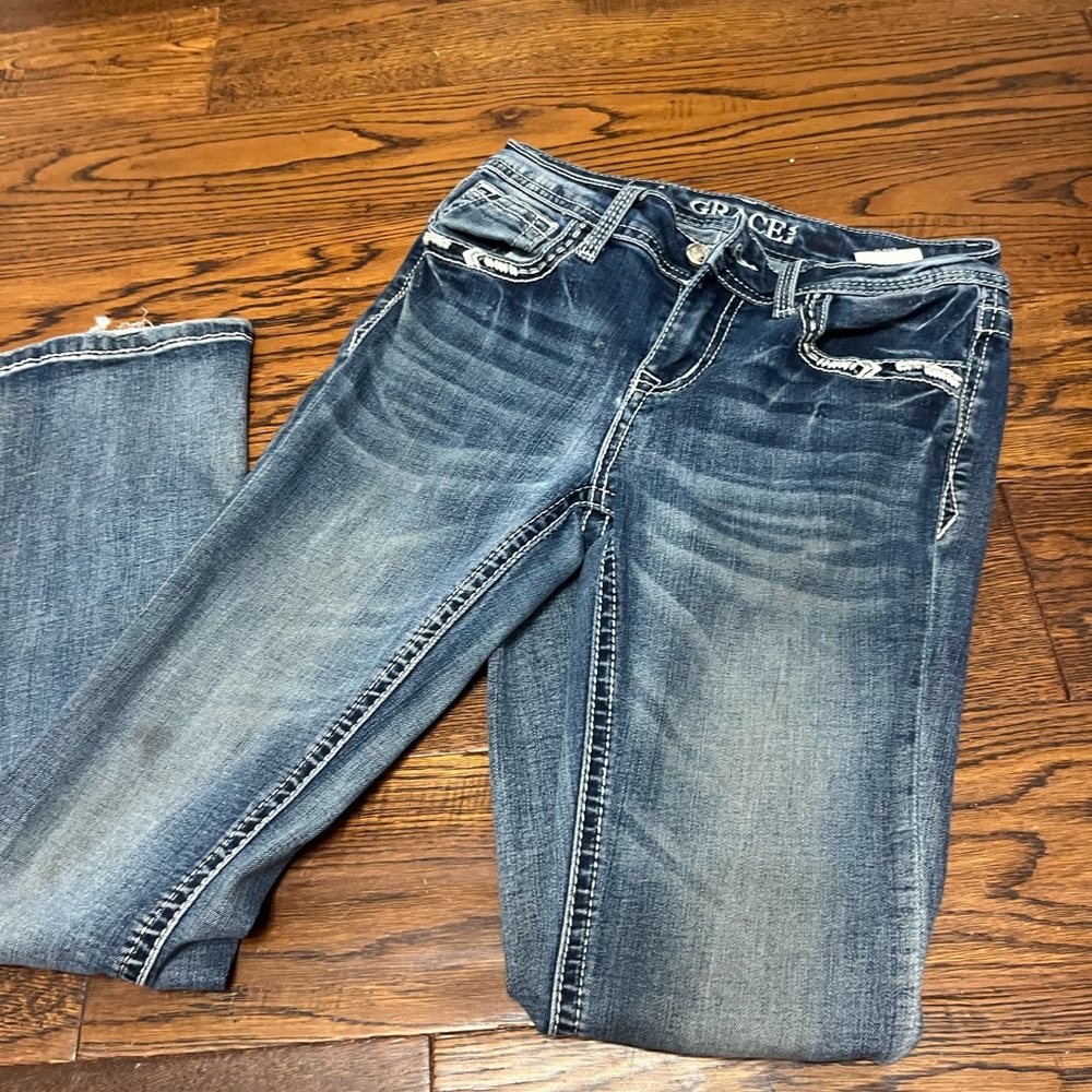Grace Faded Indigo Jeans